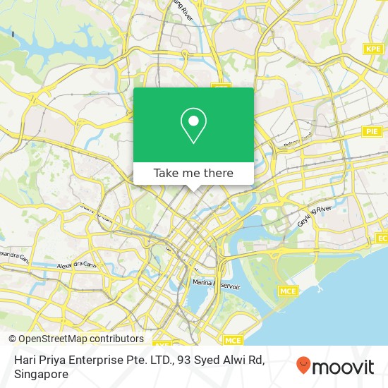 Hari Priya Enterprise Pte. LTD., 93 Syed Alwi Rd map