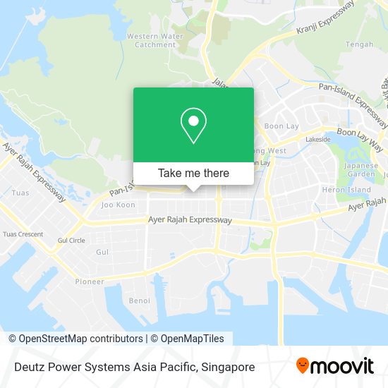Deutz Power Systems Asia Pacific map