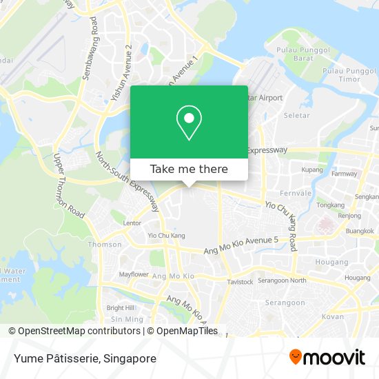Yume Pâtisserie map