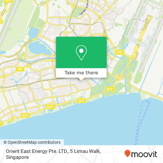 Orient East Energy Pte. LTD., 5 Limau Walk map