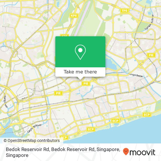 Bedok Reservoir Rd, Bedok Reservoir Rd, Singapore地图