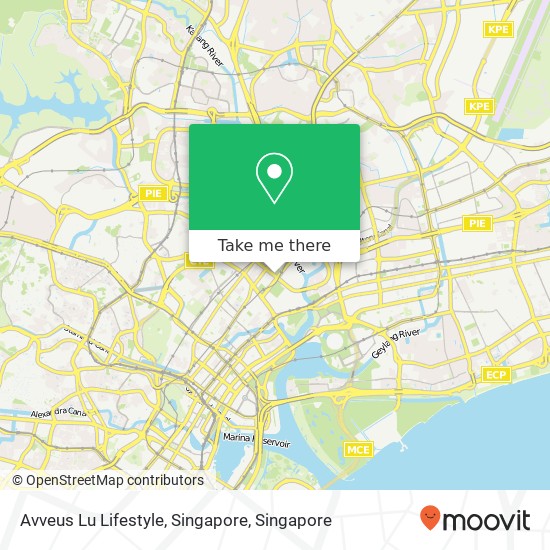 Avveus Lu Lifestyle, Singapore地图