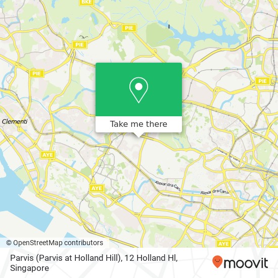 Parvis (Parvis at Holland Hill), 12 Holland Hl map