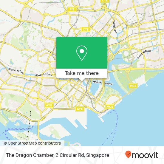 The Dragon Chamber, 2 Circular Rd地图