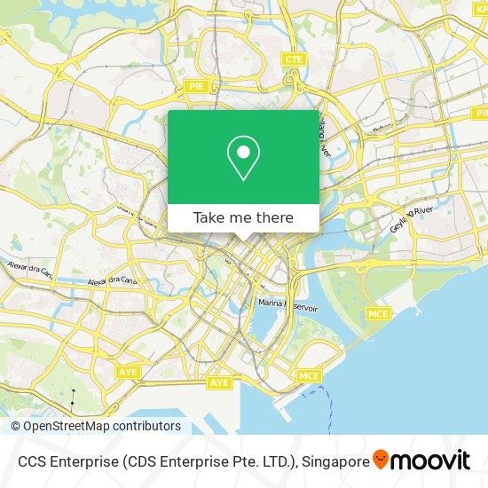 CCS Enterprise (CDS Enterprise Pte. LTD.) map