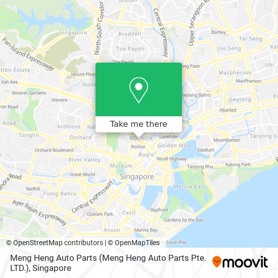 Meng Heng Auto Parts (Meng Heng Auto Parts Pte. LTD.) map