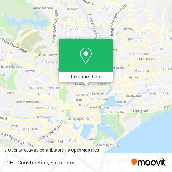CHL Construction map