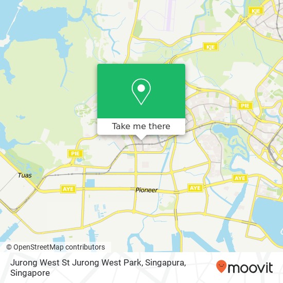 Jurong West St Jurong West Park, Singapura map