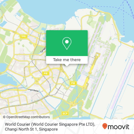 World Courier (World Courier Singapore Pte LTD), Changi North St 1地图