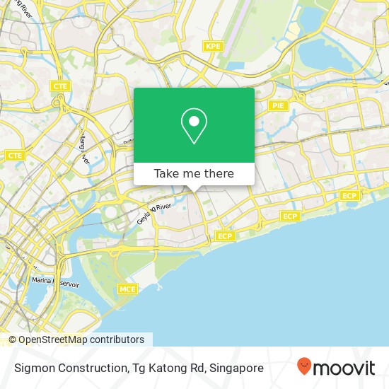 Sigmon Construction, Tg Katong Rd地图