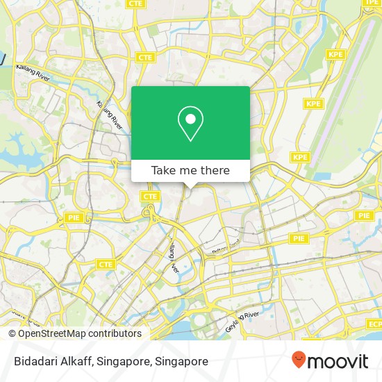 Bidadari Alkaff, Singapore地图