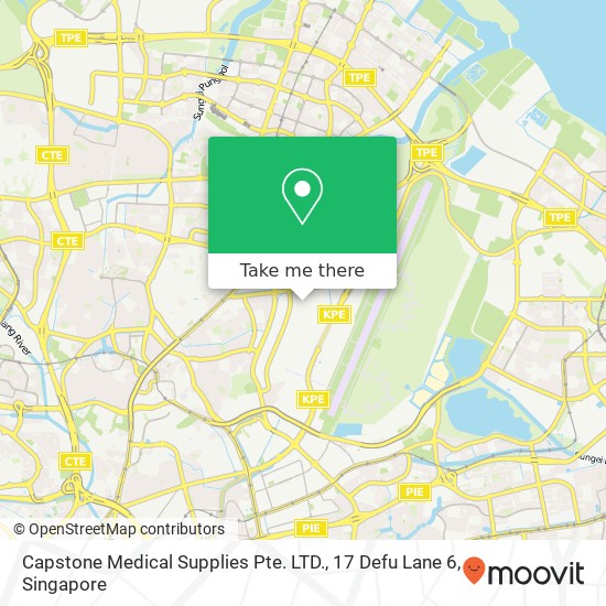 Capstone Medical Supplies Pte. LTD., 17 Defu Lane 6地图