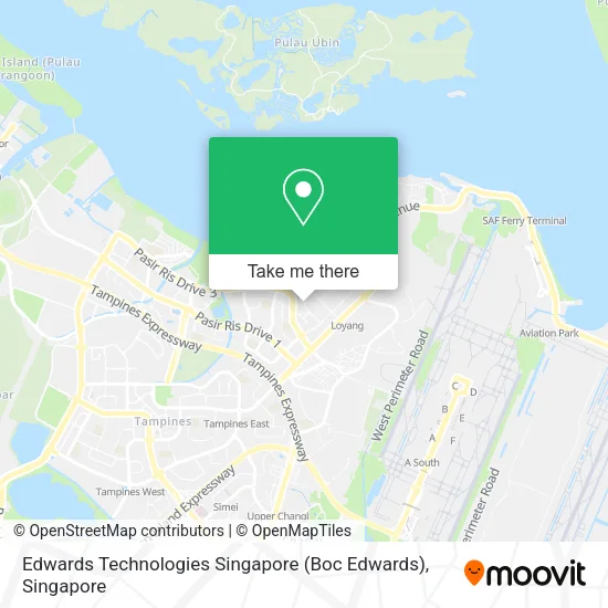 Edwards Technologies Singapore (Boc Edwards) map