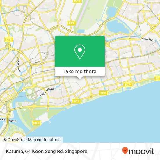Karuma, 64 Koon Seng Rd地图