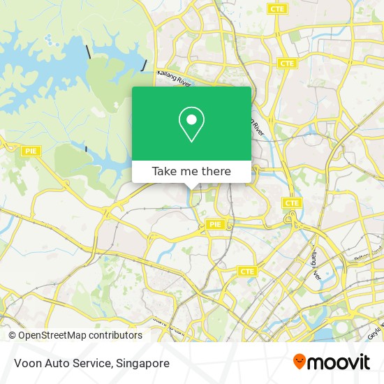 Voon Auto Service map