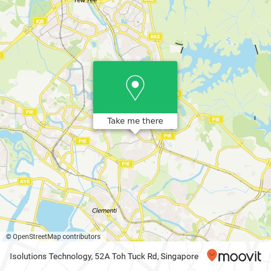 Isolutions Technology, 52A Toh Tuck Rd map