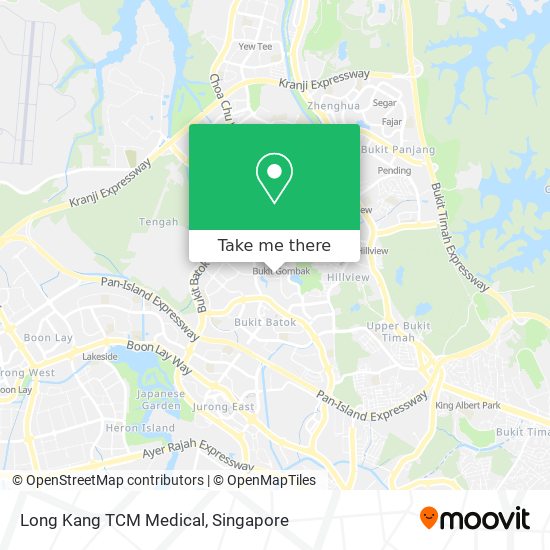 Long Kang TCM Medical map