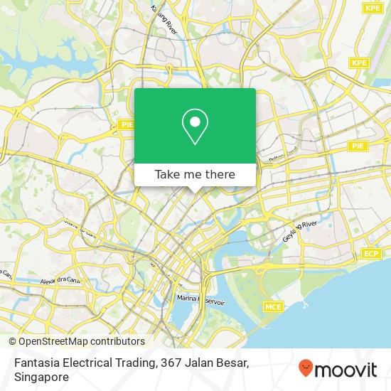 Fantasia Electrical Trading, 367 Jalan Besar map