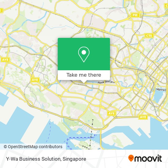 Y-Wa Business Solution map