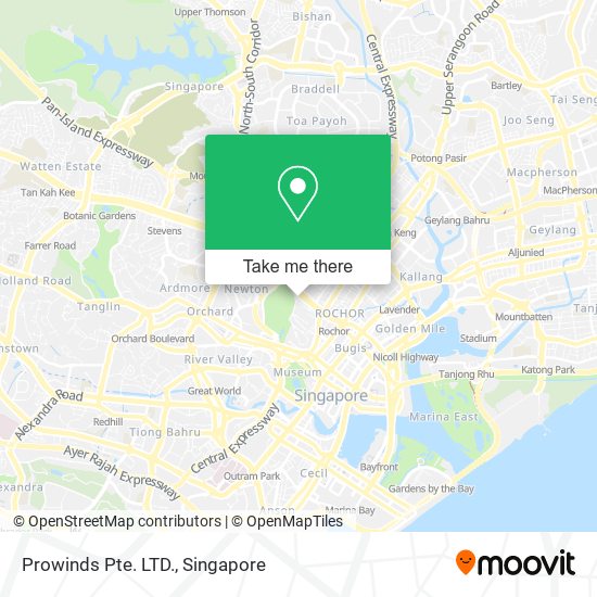 Prowinds Pte. LTD. map