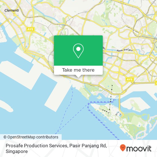 Prosafe Production Services, Pasir Panjang Rd map