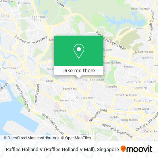 Raffles Holland V map
