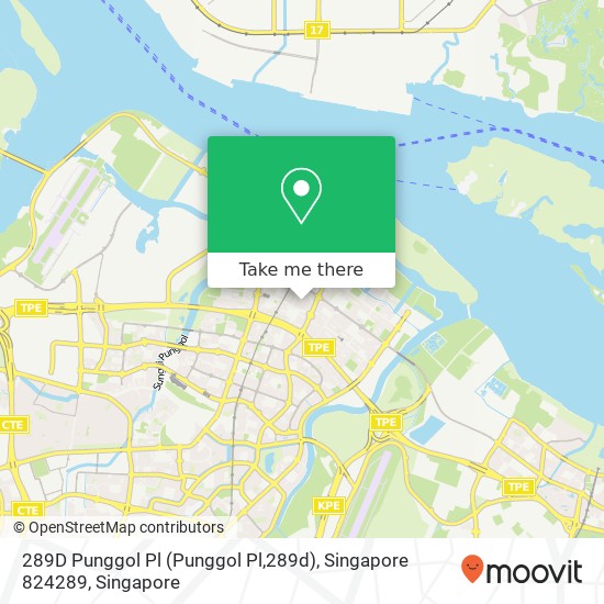 289D Punggol Pl (Punggol Pl,289d), Singapore 824289地图