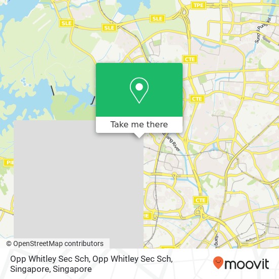 Opp Whitley Sec Sch, Opp Whitley Sec Sch, Singapore地图