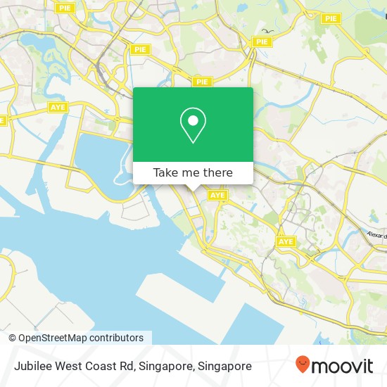 Jubilee West Coast Rd, Singapore map