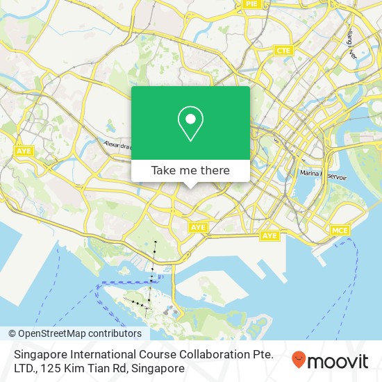 Singapore International Course Collaboration Pte. LTD., 125 Kim Tian Rd地图