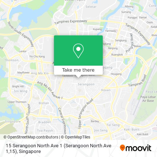 15 Serangoon North Ave 1 (Serangoon North Ave 1,15)地图