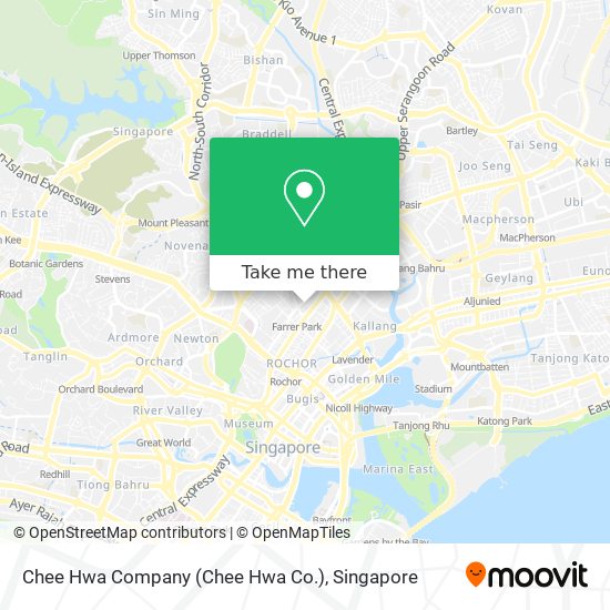 Chee Hwa Company (Chee Hwa Co.) map