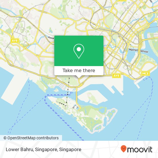 Lower Bahru, Singapore map