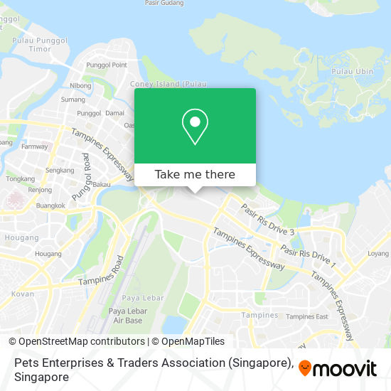 Pets Enterprises & Traders Association (Singapore) map