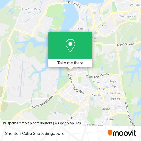 Shenton Cake Shop map