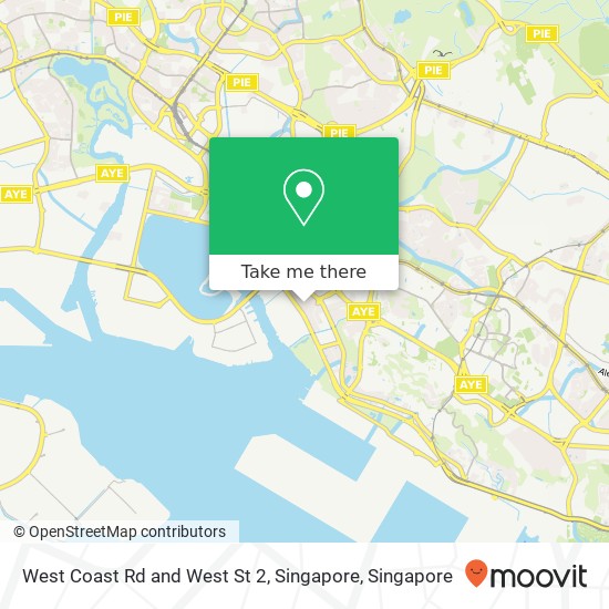 West Coast Rd and West St 2, Singapore地图