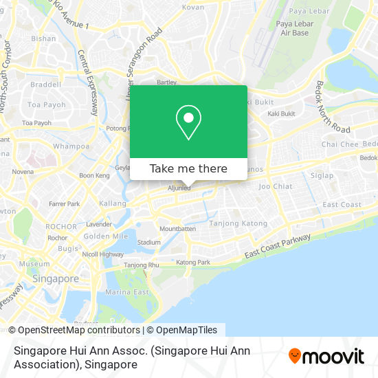 Singapore Hui Ann Assoc.地图