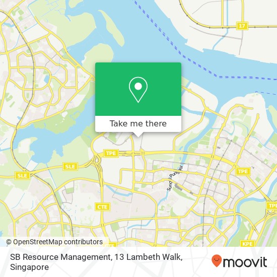 SB Resource Management, 13 Lambeth Walk map