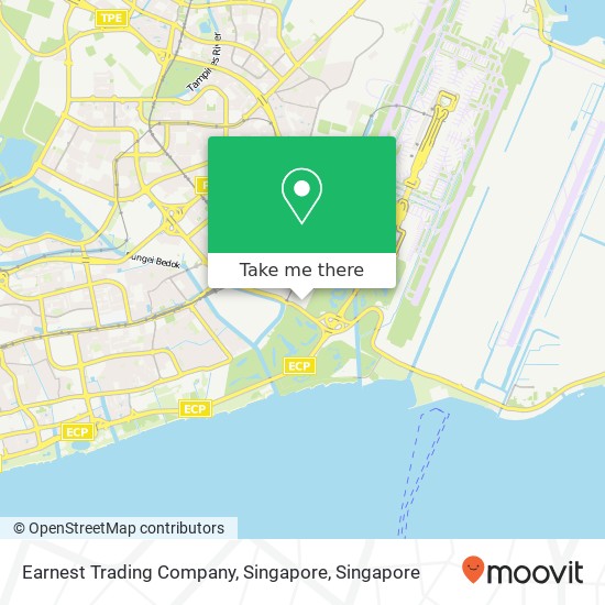 Earnest Trading Company, Singapore map