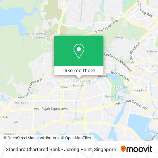 Standard Chartered Bank - Jurong Point map