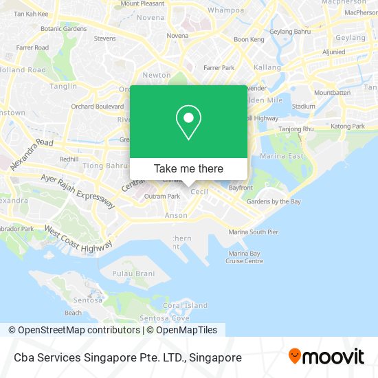 Cba Services Singapore Pte. LTD.地图