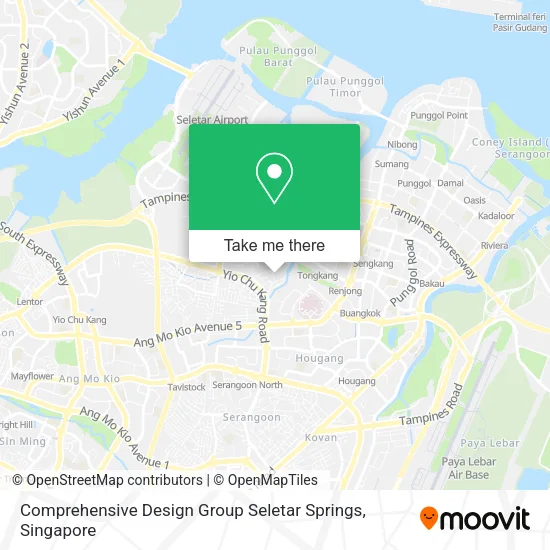 Comprehensive Design Group Seletar Springs map