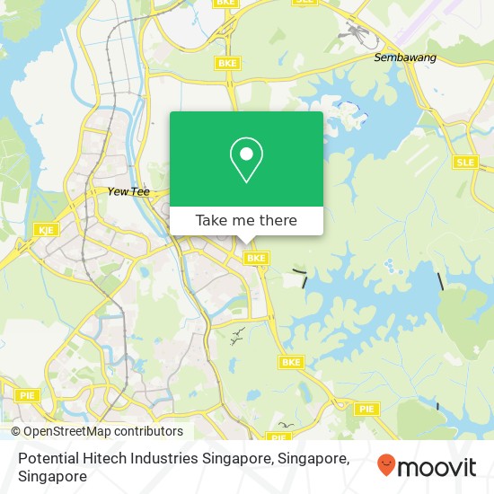 Potential Hitech Industries Singapore, Singapore地图