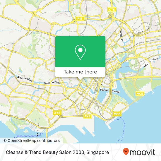 Cleanse & Trend Beauty Salon 2000 map