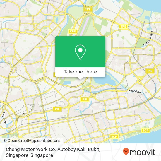 Cheng Motor Work Co. Autobay Kaki Bukit, Singapore地图