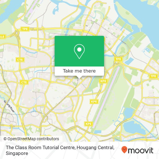 The Class Room Tutorial Centre, Hougang Central map