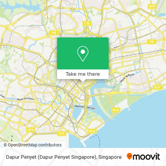 Dapur Penyet (Dapur Penyet Singapore)地图