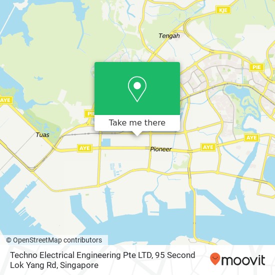 Techno Electrical Engineering Pte LTD, 95 Second Lok Yang Rd地图