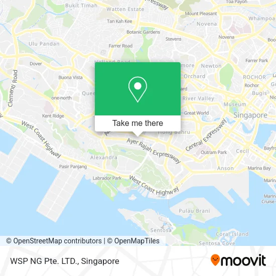 WSP NG Pte. LTD. map