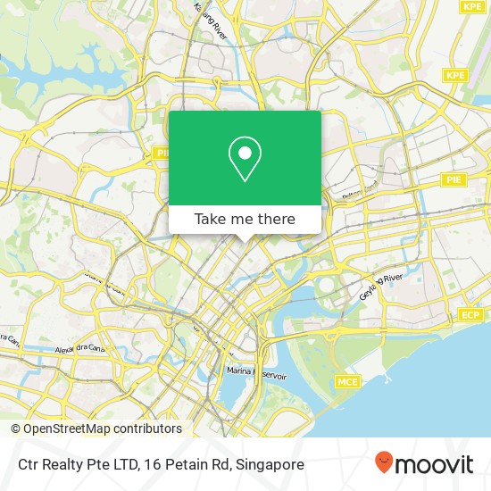 Ctr Realty Pte LTD, 16 Petain Rd map